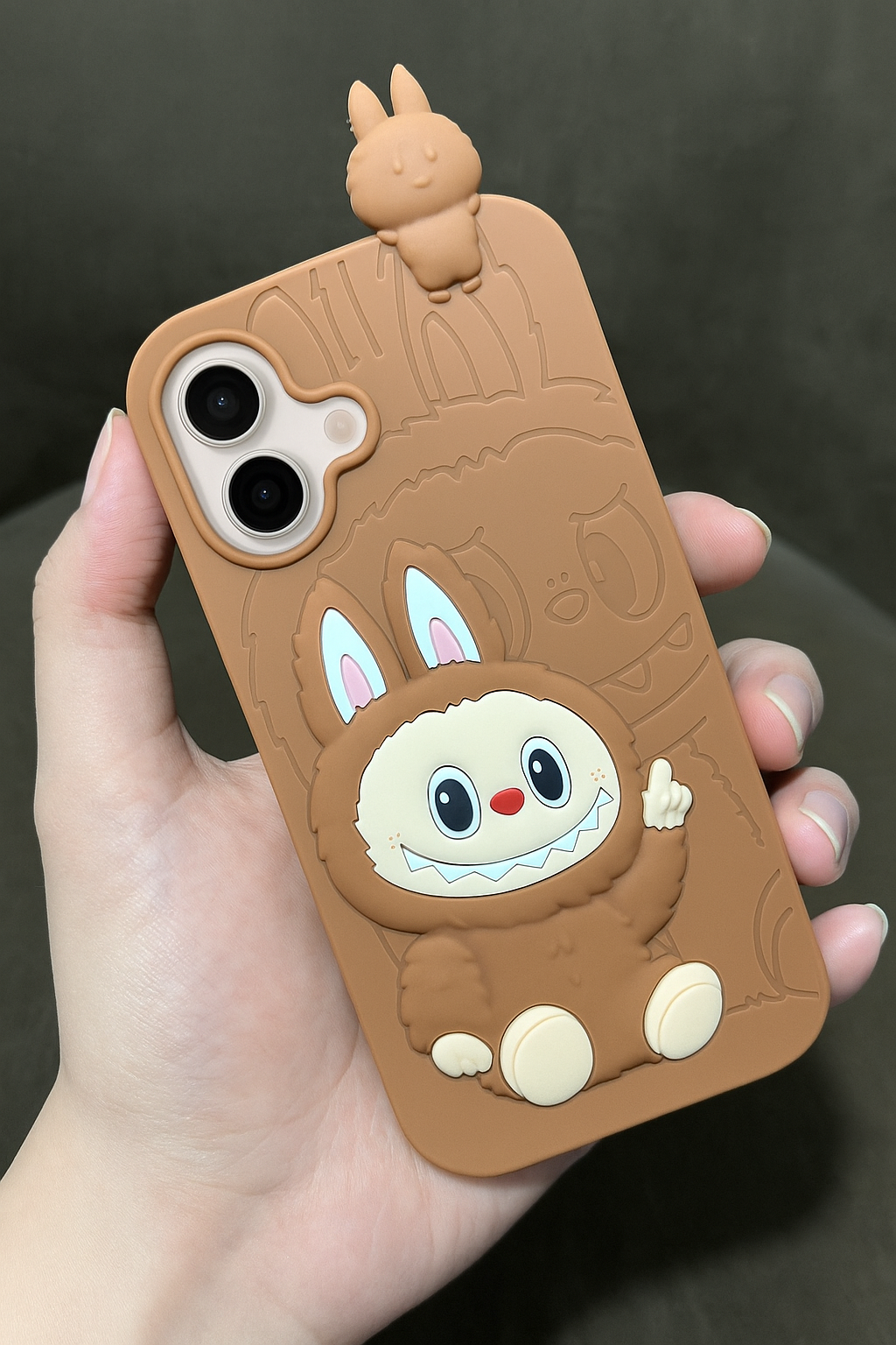 ZEROTO ZR016 Back Case Cover | Cute Doll | Camera Protection | Shockproof Silicone Case