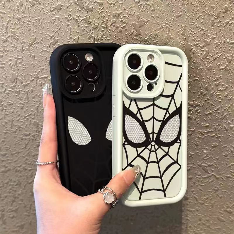 ZEROTO ZR007 Spidey Face Mask Soft Silicone Case Cover For iPhone