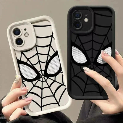 ZEROTO ZR007 Spidey Face Mask Soft Silicone Case Cover For iPhone