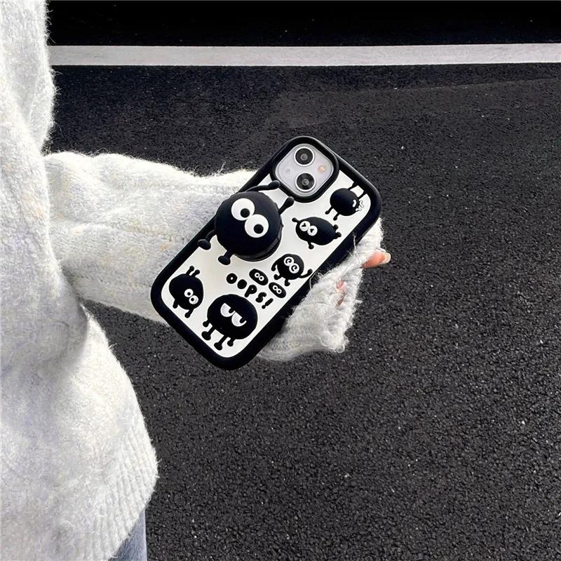 ZEROTO ZR002 Cute Emoji 3D Silicone Case Cover For iPhone 12 13 14 15 Pro Plus Max