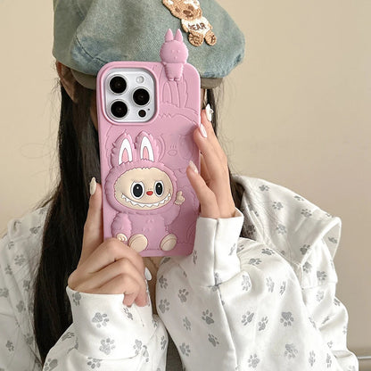 ZEROTO ZR016 Back Case Cover | Cute Doll | Camera Protection | Shockproof Silicone Case
