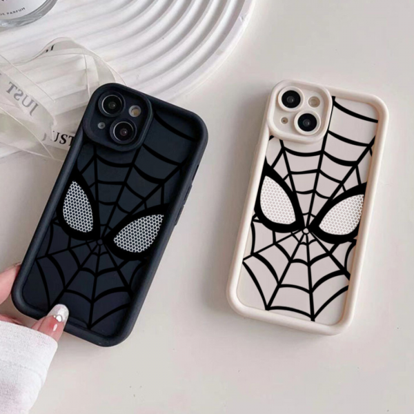 ZEROTO ZR007 Spidey Face Mask Soft Silicone Case Cover For iPhone