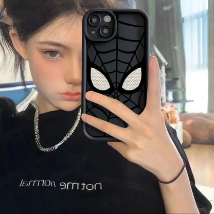 ZEROTO ZR007 Spidey Face Mask Soft Silicone Case Cover For iPhone