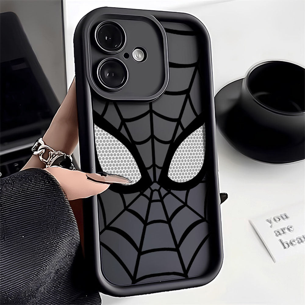 ZEROTO ZR007 Spidey Face Mask Soft Silicone Case Cover For iPhone