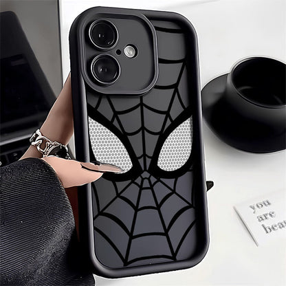ZEROTO ZR007 Spidey Face Mask Soft Silicone Case Cover For iPhone