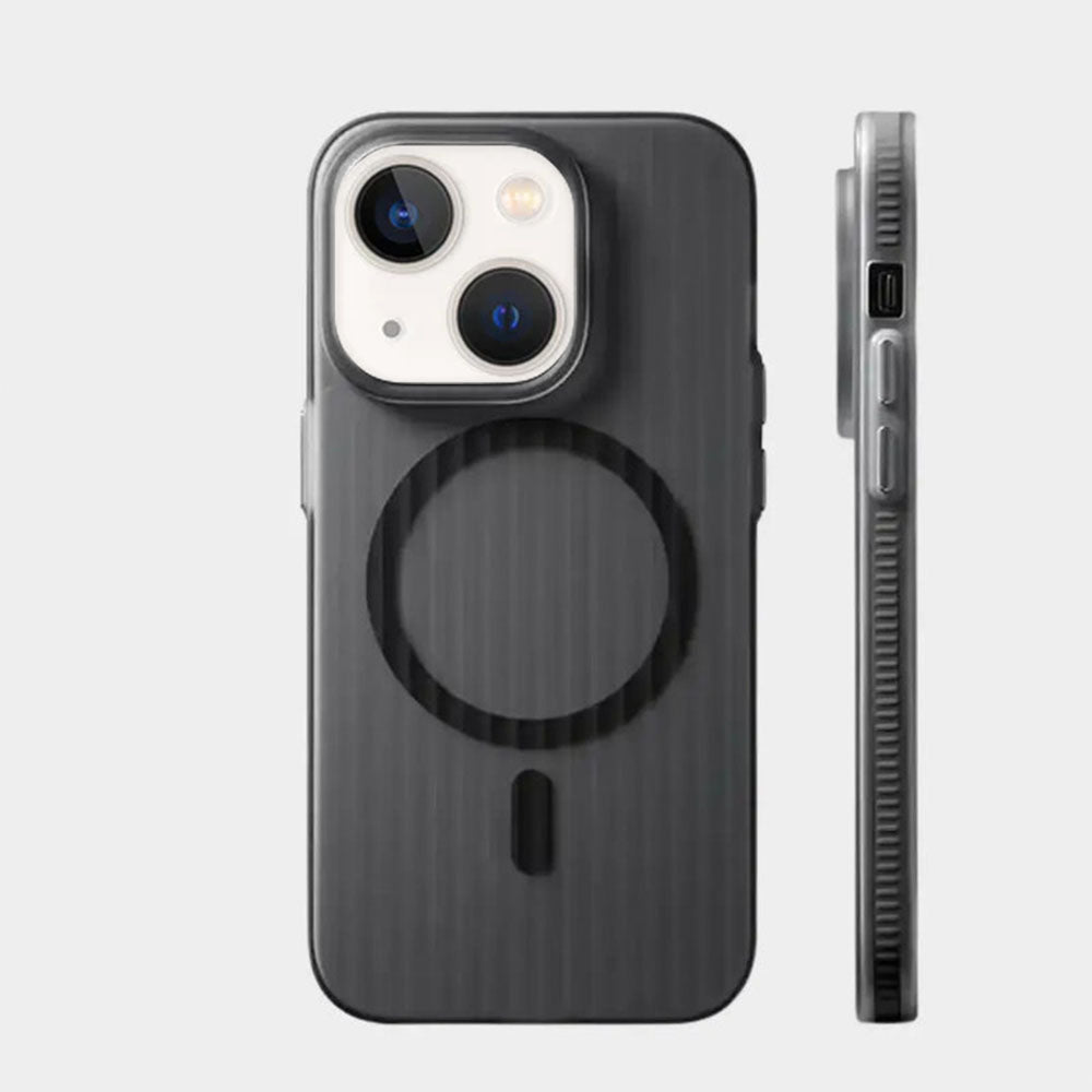 ZEROTO ZR008  Slim Grid Mag-Safe | Matte Finish And Anti-Fingerprint| Raised Bezel Protects Screen & Camera Case Cover For iPhone 13 14 15