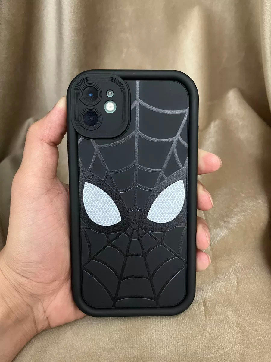ZEROTO ZR007 Spidey Face Mask Soft Silicone Case Cover For iPhone