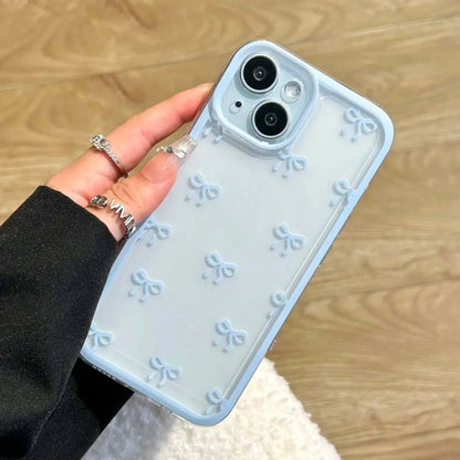 ZEROTO ZR017 Back Case Cover | Bowknot Slim Fit | Camera Protection | Shockproof TPU Case