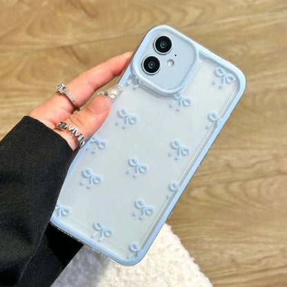 ZEROTO ZR017 Back Case Cover | Bowknot Slim Fit | Camera Protection | Shockproof TPU Case