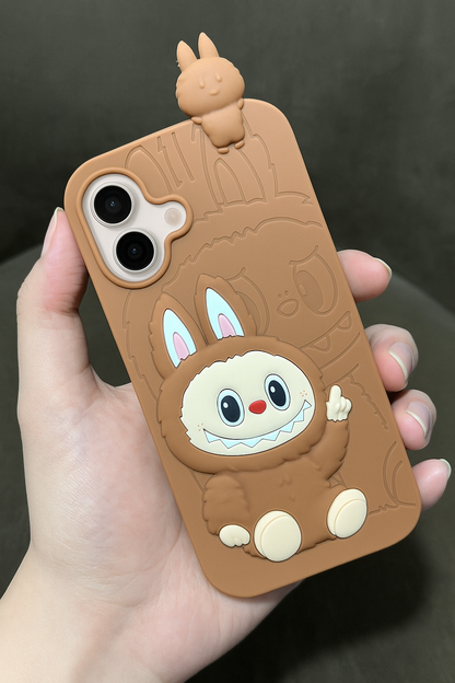 ZEROTO ZR016 Back Case Cover | Cute Doll | Camera Protection | Shockproof Silicone Case