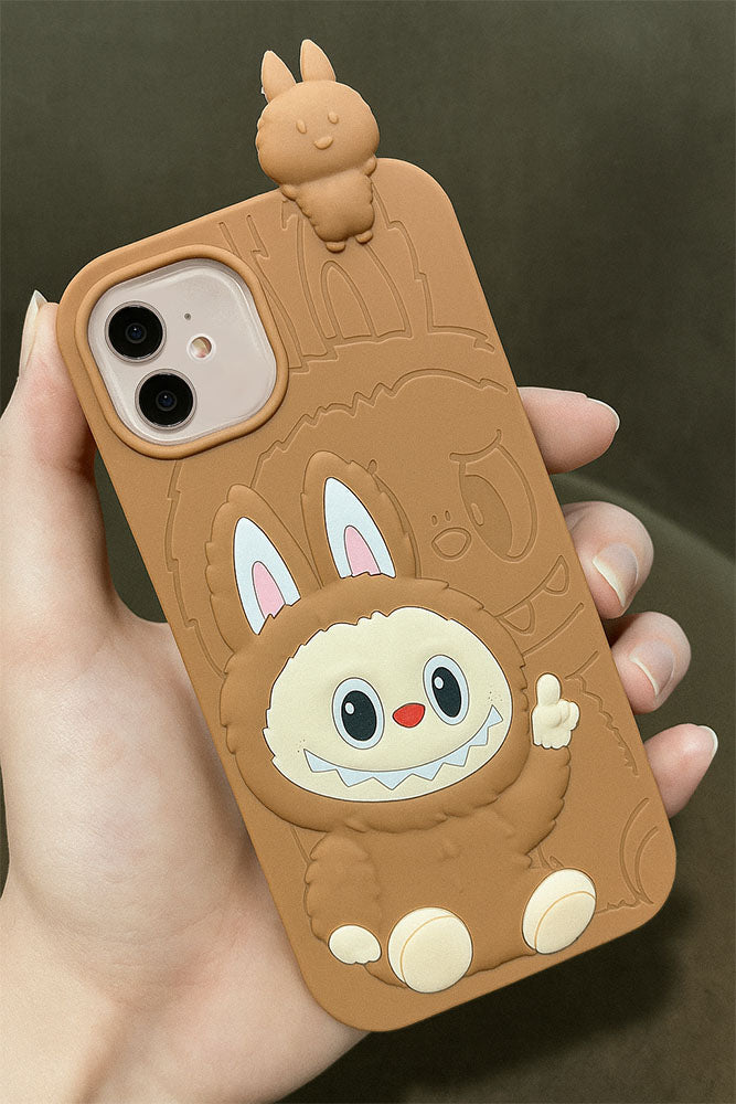 ZEROTO ZR016 Back Case Cover | Cute Doll | Camera Protection | Shockproof Silicone Case