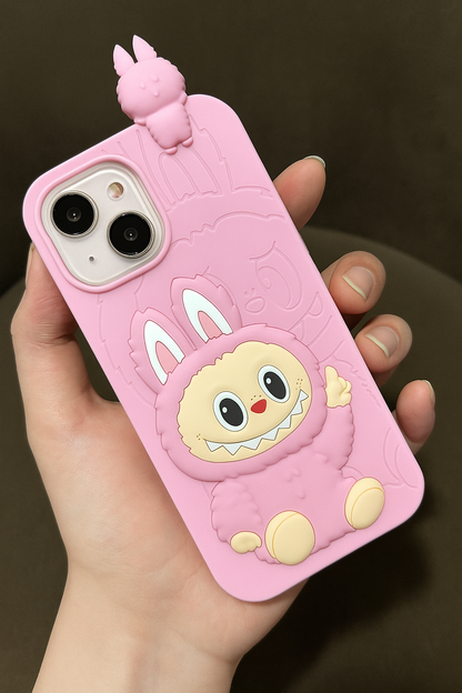 ZEROTO ZR016 Back Case Cover | Cute Doll | Camera Protection | Shockproof Silicone Case