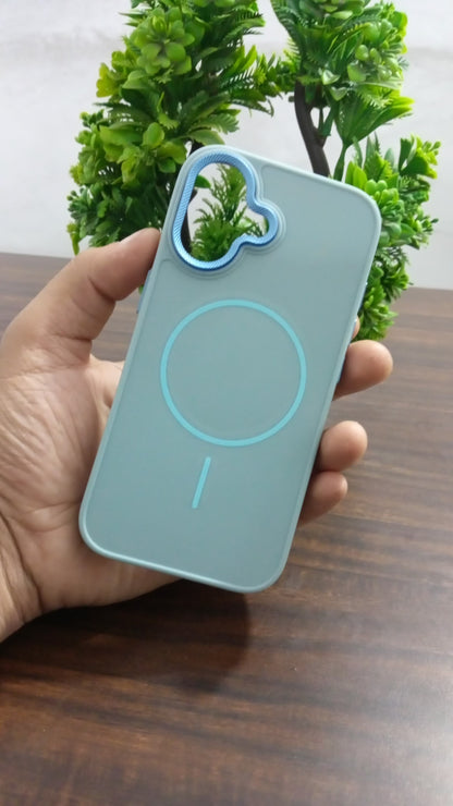 ZEROTO ZR009 | Magnetic Mag-Safe | Spiral Camera Protection Silicone Case