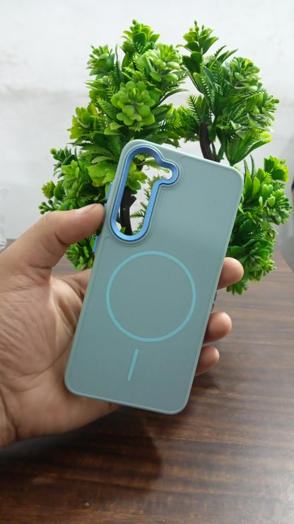 ZEROTO ZR009 | Magnetic Mag-Safe | Spiral Camera Protection Silicone Case