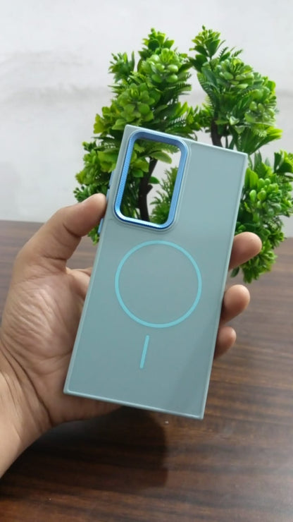 ZEROTO ZR009 | Magnetic Mag-Safe | Spiral Camera Protection Silicone Case