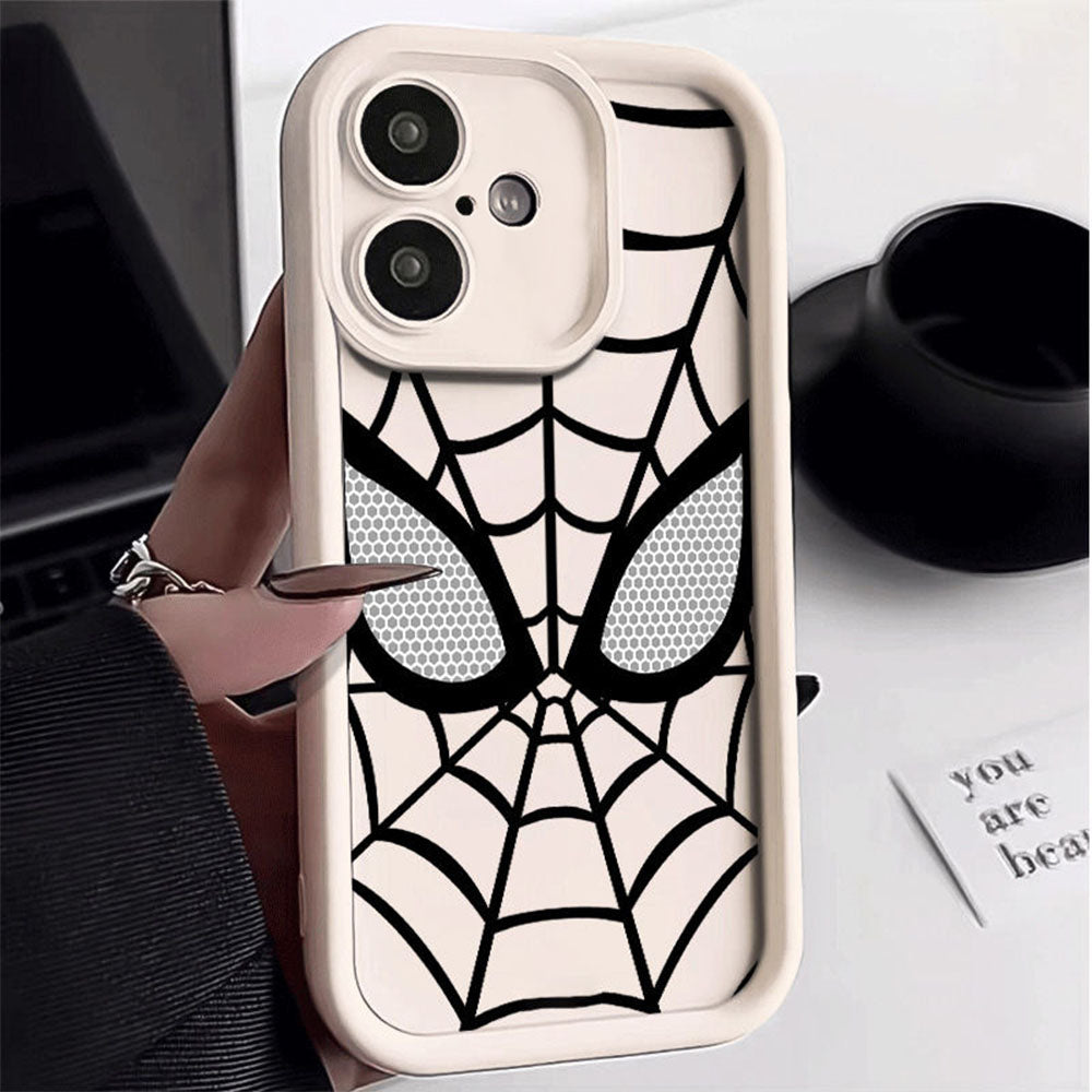 ZEROTO ZR007 Spidey Face Mask Soft Silicone Case Cover For iPhone